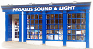 Pegasus Sound & Light shop